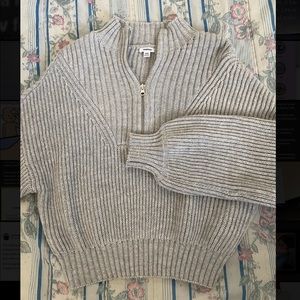80’s Mock Neck Sweater | Garage Size M